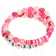 thumbnail image 1 of Pulseras de San Valentín para mujer, pulseras elásticas apilables con forma de corazón y cuentas, accesorios para San Valentín, joyería, 1 of 8