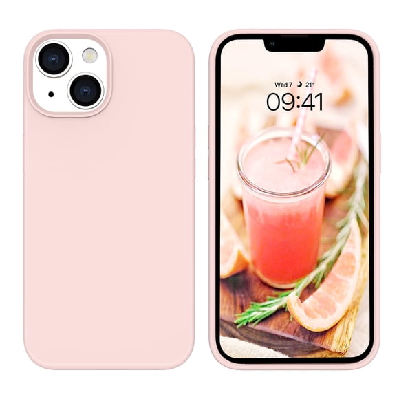 Funda de teléfono BENTOBEN compatible con iPhone 14 6.1 Pink Sand