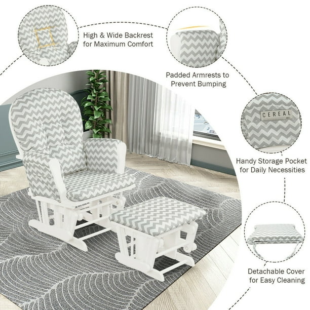 Glider chair on sale cushions canada