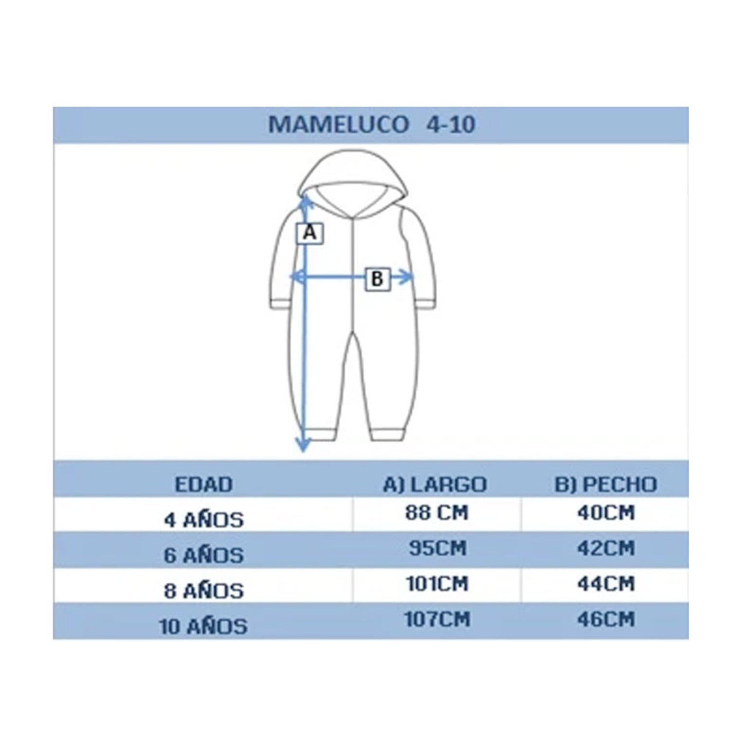 Mameluco con Gorro Bordado para NiÃ±a Conejita Talla 10 aÃ±os Kiss