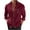 Red, variant on APEXFWDT Men's Fashion Summer Casual Button Down Shirt Long Sleeve Solid Color Holiday Beach Shirts Pocket Dress Shirt