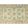 thumbnail image 1 of Ahgly Company Indoor Rectangle Traditional Brown Gold Medallion Area Rugs, 8' x 10', 1 of 6