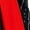 Red, variant on Women Cheer Leader Dance Crop Top with Skirt and Accessories Cheerleading Outfits Red S