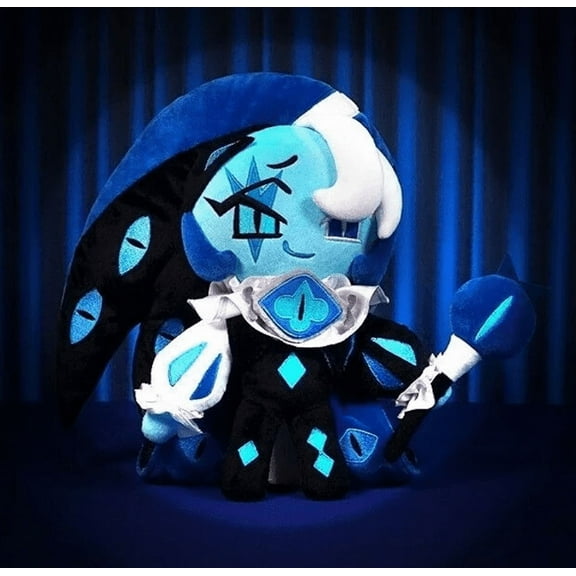 Cookie Run Kingdom Shadow Milk Plushie - 9.8 Inch Soft Stuffed Doll, Cute Game Character Toy for Fans and Kids