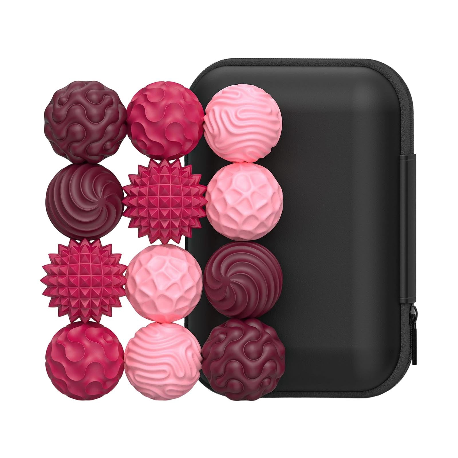Silicone Fidget Balls - New Fidget Toys Stress Balls For Adults Sensory Stone Travel Toys For Calming,Autism And Adhd,Gifts For Teens