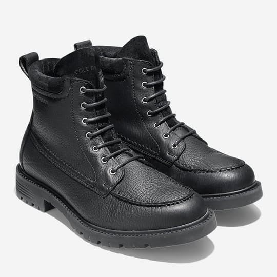 cole haan waterproof boots mens