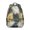 Olive-green-14, variant on Colorful Exotic Backpack for Students Hawaiian Palm Leaf, Jungle Inspired School Bag Summer Beach Vibrant Travel Backpack