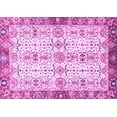 thumbnail image 1 of Ahgly Company Indoor Rectangle Oriental Purple Traditional Area Rugs, 4' x 6', 1 of 4