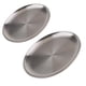 thumbnail image 1 of Bandeja forma forma forma del servicio de la bandeja camareros del acero inoxidable 2Pcs, de del, 1 of 9