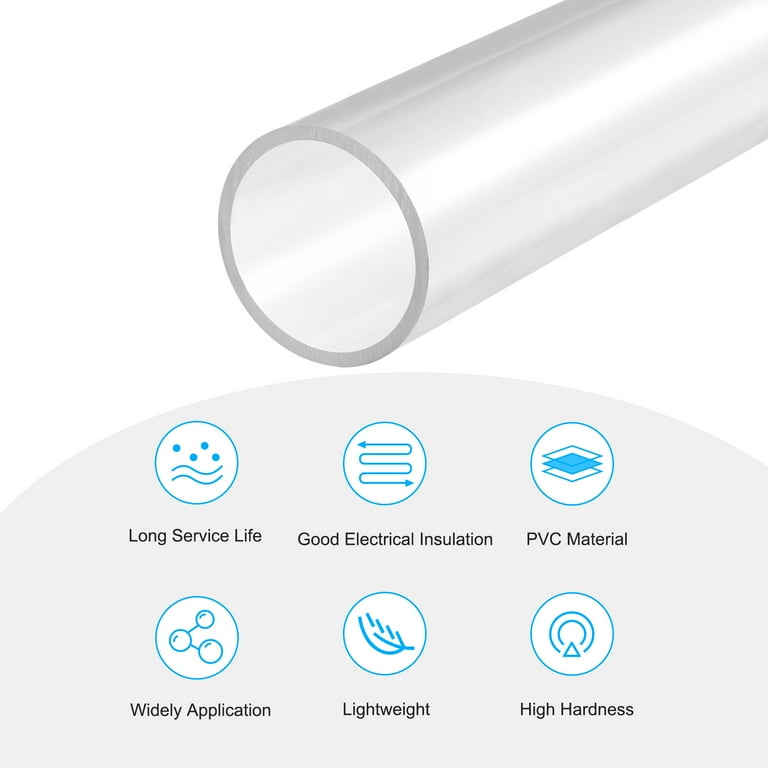 Tube Pvc translucide rigide Ø63