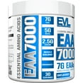 thumbnail image 6 of Evlution Nutrition EAA7000 - Pre & Post Workout Powder - Muscle Building + Recovery Supplement - 7g Essential Amino Acids + 5g BCAAs - Endurance + Energy Support - 30 Servings - Unflavored, 6 of 6