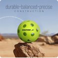 thumbnail image 4 of Pickleball - Softer Feel Recreational & Club Play Pickleball For Tournament & Competition | Perfectly Balanced, High Bounce True Flight, Ideal For All Skill Levels (Pack Of 6, 26 - Hole), 4 of 4