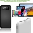 thumbnail image 3 of Portable Slim Power Banks Works with Google Pixel 5/5XL/4XL/3XL/4a/5G with 10,000 Digital Display Screen, Status Update, and 3 Cables Included! (Black), 3 of 5