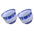 thumbnail image 4 of OUNONA Tea Cups Cup Saki Ceramic Kungfu Chinese Porcelain Japanese Gong Serving Sake Se China Ochoko Supplies Teaware Fu Teacup, 4 of 6