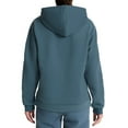 thumbnail image 2 of PUMA Women's Long Sleeve Fleece Pullover Hoodie with Kangaroo Pocket (Blue/Small), 2 of 4