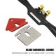 thumbnail image 1 of 9 Adjustable Plane Spokeshave Woodworking Hand Planer Trimming Hand Tools Wood Hand Cutting Edge Chisel Tool with Screw/Blade, 1 of 5