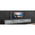 thumbnail image 2 of Ada All High Gloss Modern Wall Mounted Floating TV Stand, Triple 118" Width, 2 of 3