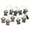 A- Multicolor, variant on Halloween Artificial Black Roses, 10 Pack Devil Eye Themed Artificial Flowers for Halloween Party Haunted House Spooky Scene Decoration, DIY Arrangement Home Goth Decor