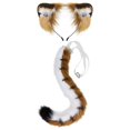 thumbnail image 2 of Runquan Animals Cosplay Prop Anime Cosplay Costume for Birthday Kids Adults New Year Animals Ear Tail Set, 2 of 8