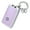 purple sliver, variant on OFFCURVE Key Fob Cover with Keychain for Mazda, Special Car Key Case Compatible with 2019 2020 2021 2022 Mazda 6 3 Hatchback CX30 CX5 CX9 CX10 3-4-Button Smart Key Holder Car Accessories, Black