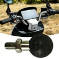 thumbnail image 5 of Ksruee Cycling Handlebar Clamp Base Motorcycle Cycling Mirror Mount Clamp Base Shock-Absorbing Tool Heavy Duty Alloy Support for Smartphone Sport Camera Use pleasure, 5 of 9