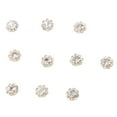 thumbnail image 4 of 10Pc Rhines Buttons Flatback Embellishments Craft DIY Wedding 1cm, 4 of 6