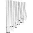 thumbnail image 1 of FOMIYES 2Jgo Accesorios Para Campanas De DIY De Aluminio Pulidos Para Exterior Plateados, 1 of 6
