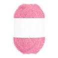 thumbnail image 1 of Hilo Scrubbie de 218 yardas, hilo de poliéster brillante para estropajos, brillo de vidrio para paños de cocina, ganchillo, tejido de manualidades, mantas, alfombras, suéteres, bufandas, gorros, rosa, 1 of 6