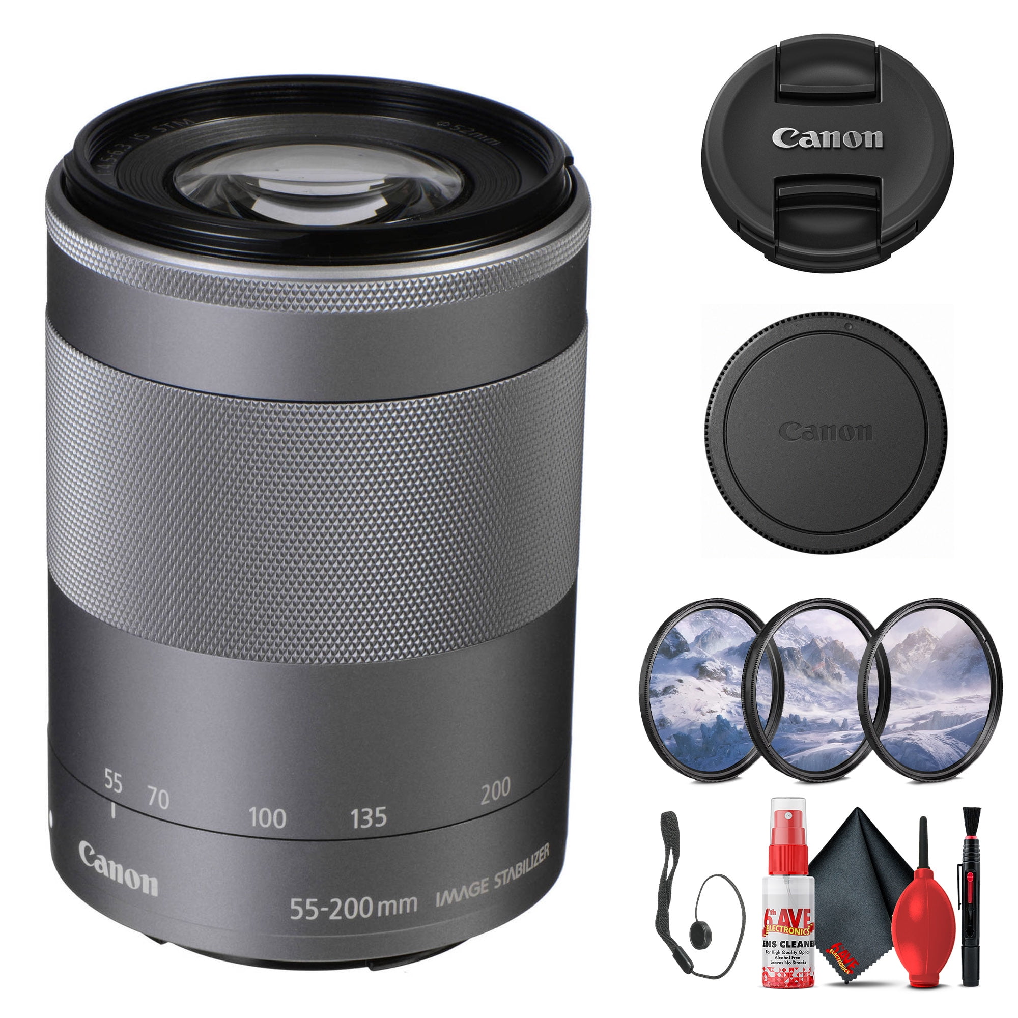 Canon EF 75-300mm f/4-5.6 III DSLR Camera Lens with Zoom, Filter