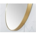 thumbnail image 2 of Avanity AVON-M24-BG Avon 24" Diameter Modern Circular Stainless Steel Framed Bathroom Wall, 2 of 7