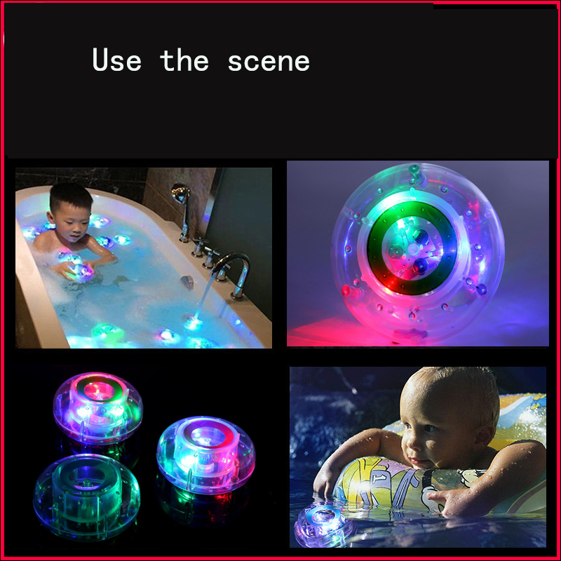 Novelty Bath Toys Children Bathtub Lights Changing Glow Colorful LED