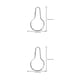 thumbnail image 1 of Monstrate 20 piezas anillos de gancho de cortina Clip colgante de cortina de Metal para varillas de ducha de baño rodillo deslizante accesorios para el 2piezas Monstrate CBP141312, 1 of 6
