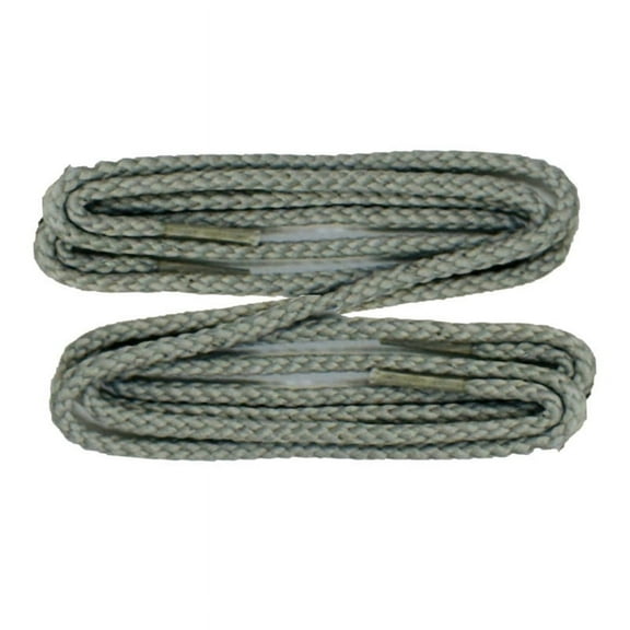 Kiwi Casual Shoe Laces Round Grey, 18 Inches - 2 Pairs