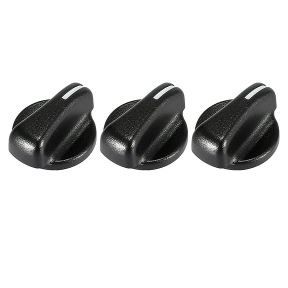 3pcs Heater Blower Fan Control Knob for Jeep Wrangler 1995-2005 05011218AC Black