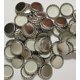 thumbnail image 2 of Tapones de corona metálicos, paquete de 100, plato para preparar cerveza (plateado), 2 of 2