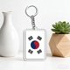 thumbnail image 2 of Flag Keychain Set Flag Acrylic Key Ring Pack For Bags Keys Travel Gifts, 2 of 5