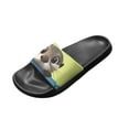thumbnail image 2 of Jrysaedy Cute Otter Pattern Slide Sandals for Women Men Ultra Comfort Recovery Pillow Slippers Soft Summer Beach Shoes, 2 of 7