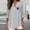 Gray, variant on Womens Linen Tops Summer Blouses For Women Peasant Tops For Women Gauze Shirts Peasant Blouse Gauze Tunic Tops For Women Summer Linen Tops Lightweight Linen Blouses For Women Gray L