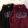 thumbnail image 5 of Sudadera gruesa con forro polar para hombre, chaqueta holgada de estilo coreano de gran tamaño, chaqueta para estudiantes, ropa informal de moda, novedad de Otoño de 2023, 5 of 5
