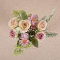thumbnail image 3 of CSChome Artificial Flower Artificial Flower Bunch: Realistic Looking Non fading 5 Forks with 4 Rosebuds Perfect for Wedding Simulation Bouquets and Home Decor, 3 of 7