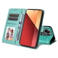 thumbnail image 2 of Funda tipo cartera GANGXUN para Xiaomi Redmi Note 13 Pro 4G , diseño girasol, cuero PU, soporte, cierre magnético, tarjetero, 2 of 5