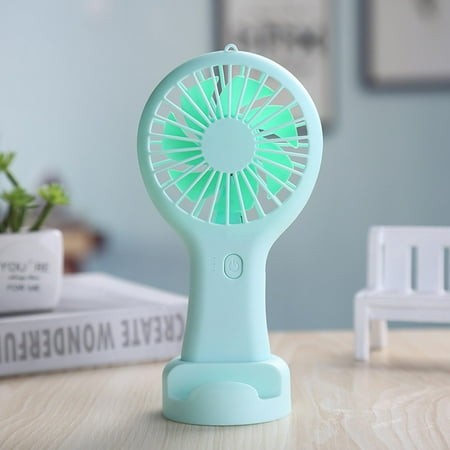 

Girlsshop Portable Mini Handheld Fan Desk Fan Small Cooler Cooling Usb Rechargeable