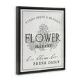 thumbnail image 3 of Stupell Industries Farmhouse Flower Blooms Market Black Floating Frame Canvas Art, 17 x 21, by Ziwei Li, 3 of 8