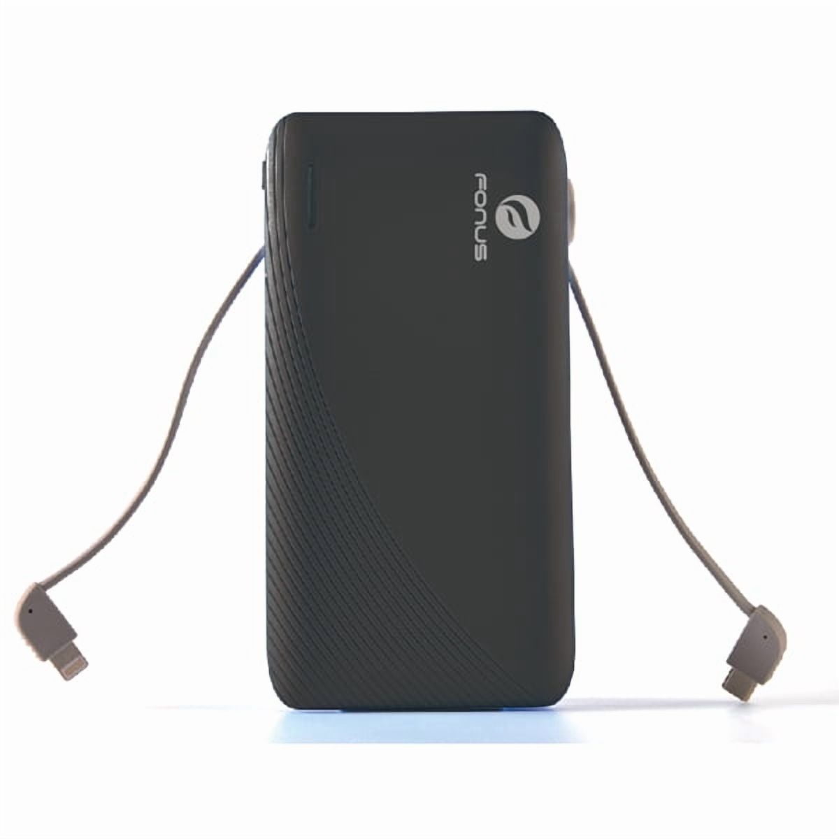 Power Bank 10000mAh for Motorola Moto G 5G (2022, 2023, 2024, 2025) Phone Models - Charger Portable Backup Battery 2-Port USB Built-in Adapter