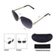 thumbnail image 3 of Lentes de Sol Tommy Hilfiger Outlook Mujer Marco de Metal Dorado Filtro 100% UV, 3 of 5
