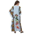 thumbnail image 4 of Gypsie Blu Women Long Kaftans Summer Loose Caftan Dress Evening Casual Ladies Dresses Online, 4 of 4