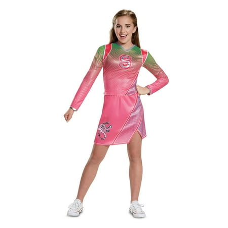 Z-o-m-b-i-e-s addison classic cheerleader child costume Kids L