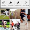 thumbnail image 4 of Men Sports Leggings Fitness Elastic Compression Tights Quick Drying Running Training Fitness Stretch Pants, 4 of 9