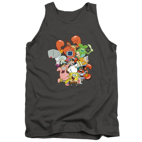 Spongebob The Whole Gang Unisex Adult Tank Top