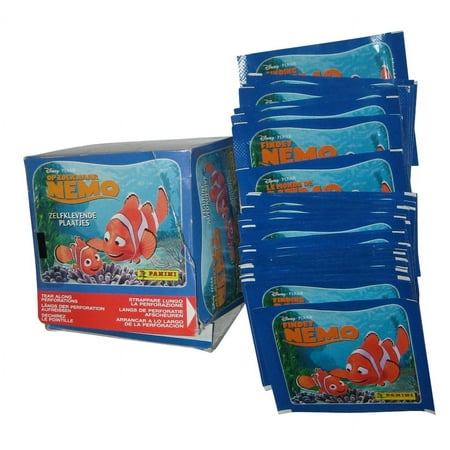 Disney Pixar Finding Nemo Baio Italy Panini Album Sticker Box - (37 Packs)